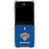 NBA New York Knicks Distressed Galaxy Z Flip6 Clear Case